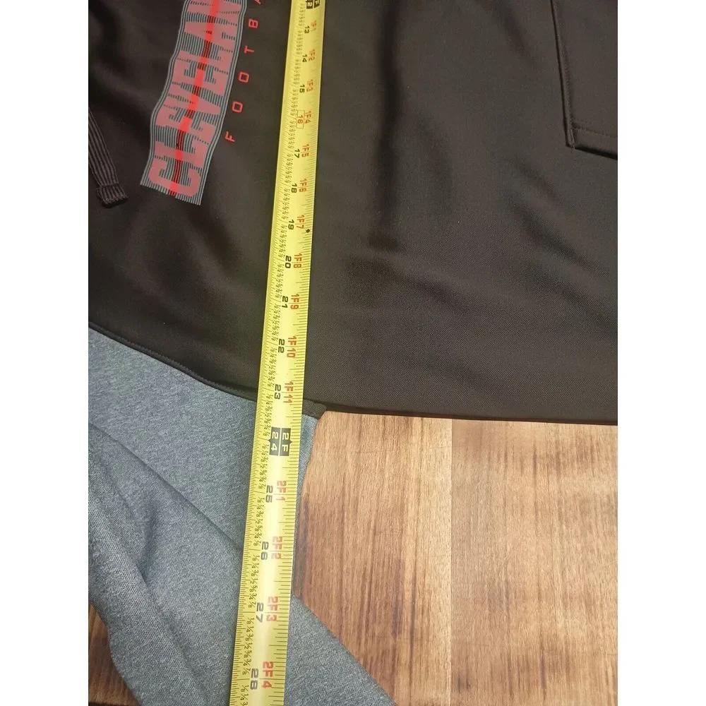 Cleveland Brown's Sweatshirt Mens XL Team Apparel‎ NFL Hoodie Dawg Land Muni